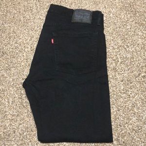Mens Levi’s black jeans
